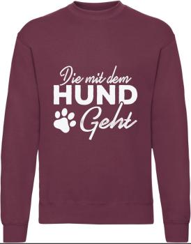 Die mit dem Hund geht